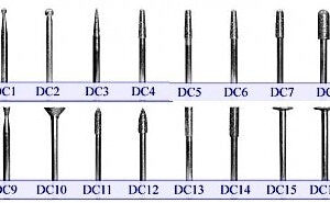 Besqual HP Diamond Coated Burs (10 Pk Mix &  Match)